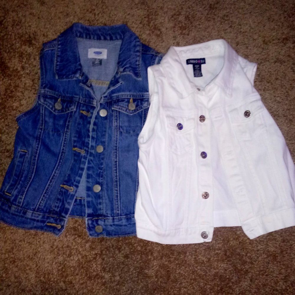 2 Jean Vest $8